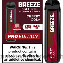 Breeze Pro 2000 Züge Kirschcola J8VTX28 Breeze Disposable Price