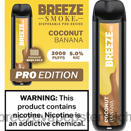 Breeze Pro 2000 Züge Kokos-Banane J8VTX26 Breeze Disposable Reddit